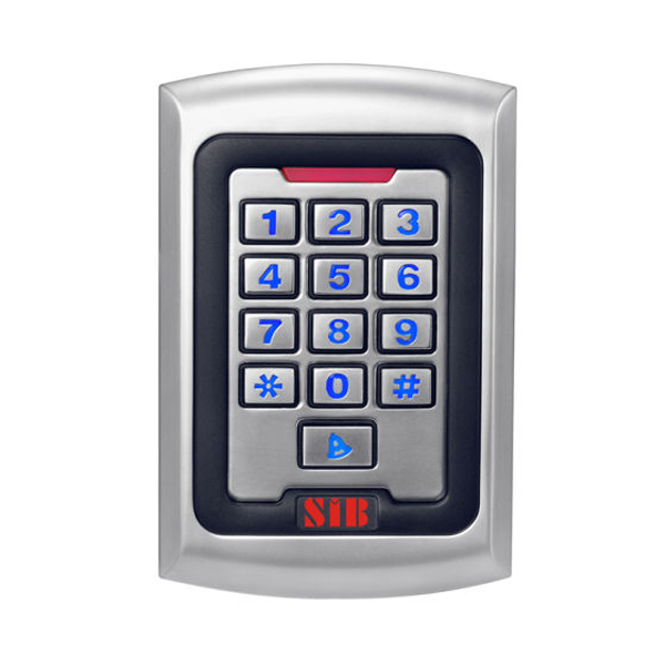 Access Control Reader: SIB RF004E Metal Keypad RFID Card Reader, IP68,Wiegand26,EM Card,Distance 100m,9-16V