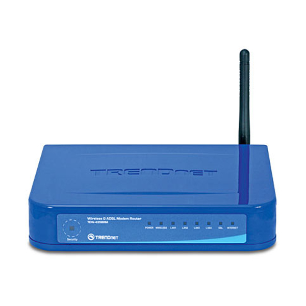 Modem Router: Trendnet TEW-435BRM Wireless G ADSL Firewall Modem Router