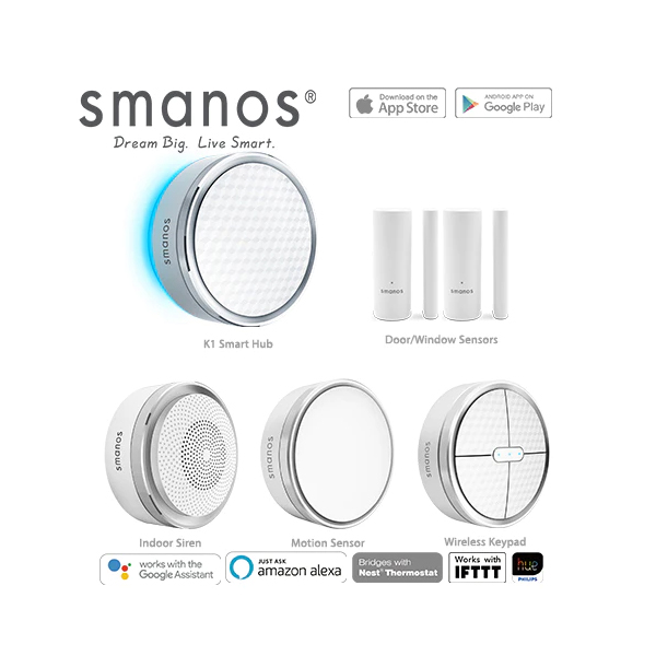Alarm System Part: Smanos SS-20, Indoor Siren, 90dB, Tampering