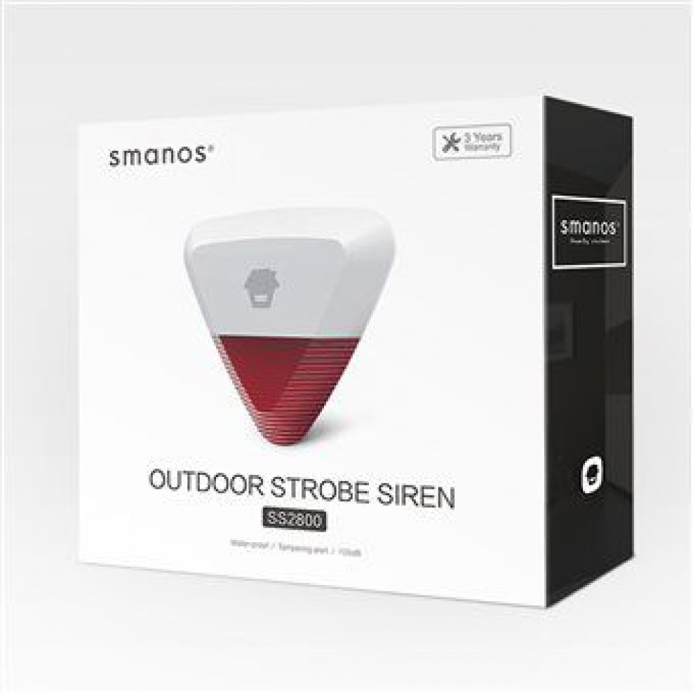 Alarm System Part: Smanos SS2800, Outdoor Strobe Siren