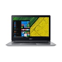Notebook: Acer Swift 3, Intel i7-8550U CPU, 8GB RAM, 256GB SSD, GeForce MX150 2GB Graphic card, BlueTooth, Webcam, 14" Full HD