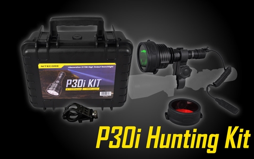 Flashlight: Nitecore P30i, Hunting Kit