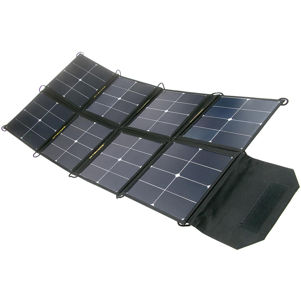 Solar Charger: Nitecore FSP100, Foldable Solar Panel 100W, DC Output 18V/5.4A, Efficiency 24%, Output: USB-A USB-C