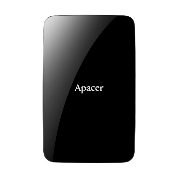 Portable HDD: Apacer AC233, USB 3.2 Gen1, Black color