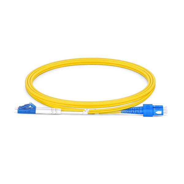 Fiber Patch Cord: LC/UPC-SC/UPC 9/125 SingleMode Duplex 2.0mm