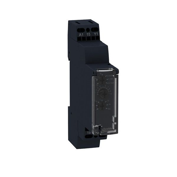 Automation: Schneider RE17LMBM Time delay relay 10 functions - 1 s..100 h - 24..240 VAC - solid state output