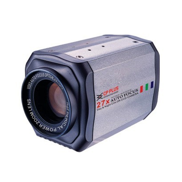 Analog Camera: CPPlus CP-SAC-ZY27M-E, 540TVL, Zoom 27x, 3.5-94.5mm, 1/3in Sony CCD, Box Camera