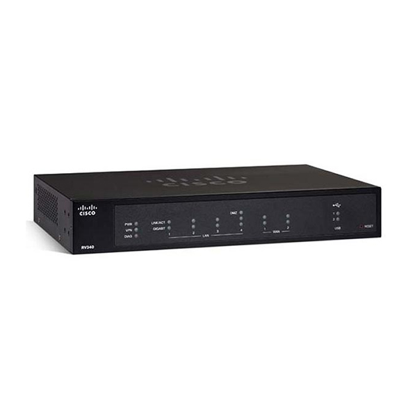 Router: Cisco RV3xx - Dual WAN Gigabit VPN Router
