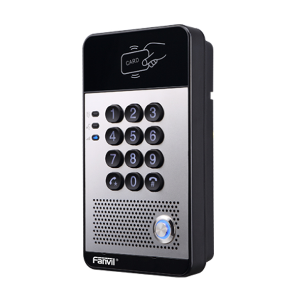 Doorphone: Voptech SD30, 2SIP lines, Access by Call/Code/Indoor switch/RFID card