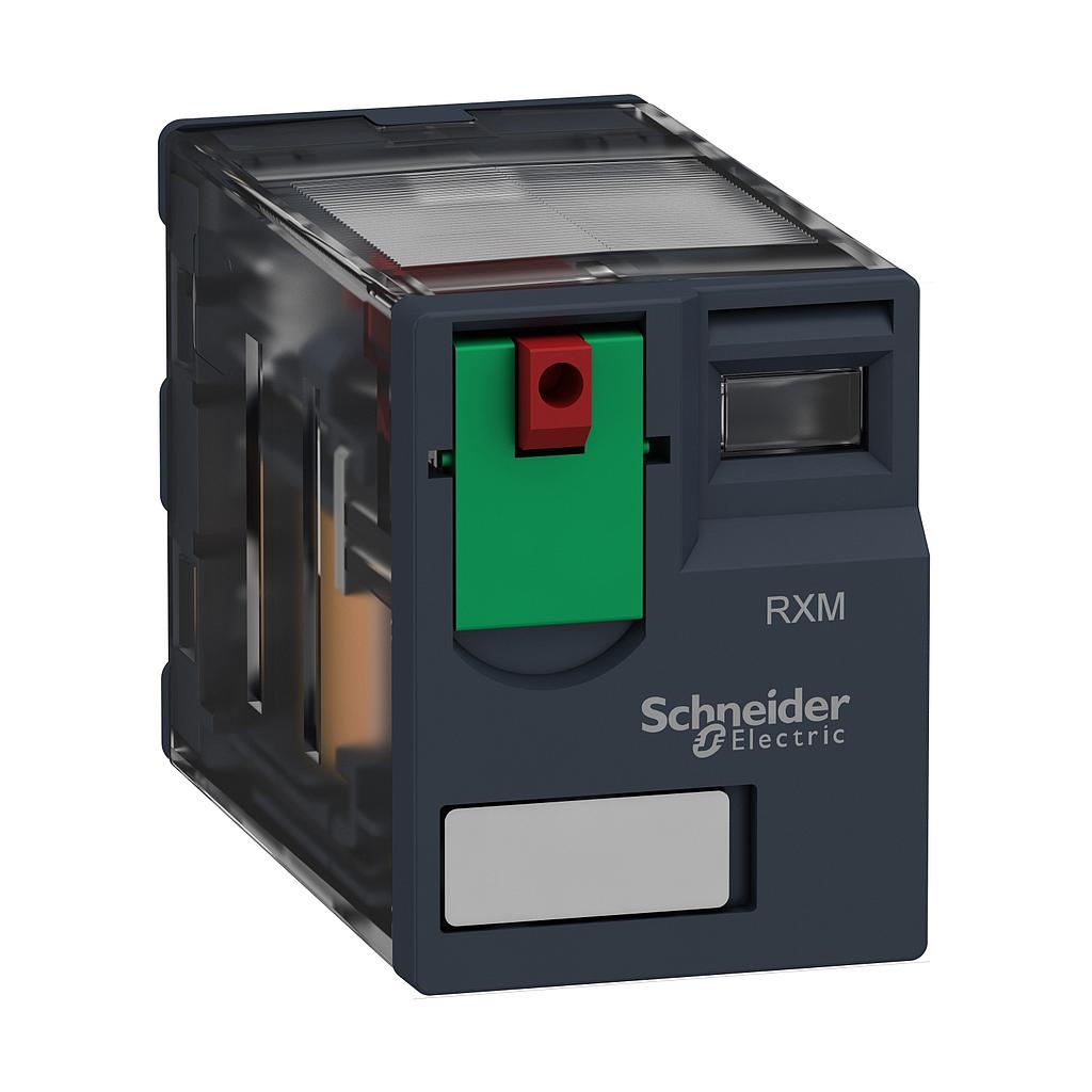 Automation: Schneider RXM4AB1F7C Miniature plug-in relay, 6 A, 4 CO, 120 V AC